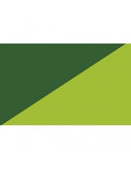 PAQUETE 50 BLONDAS MATE LISAS 2 COLORES Ø  70 cm. VERDE OSCURO/V. CLARO 500(10x50)* PVP 0.36  UNID