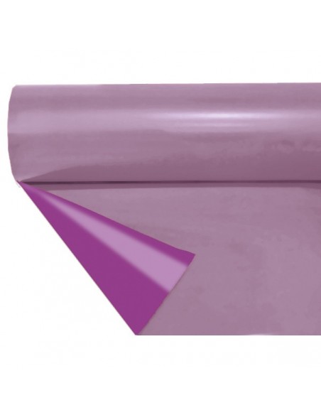 POLIPROPILENO  IMPRESION 2 CARAS ( 35 micras ) LILA-VIOLETA  70 cm x 50 m.