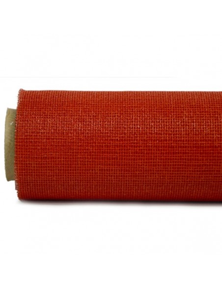 ROLLO DE FIBRA NATURAL  53 cm. x 9,15 m.( 10 yardas ) ROJO