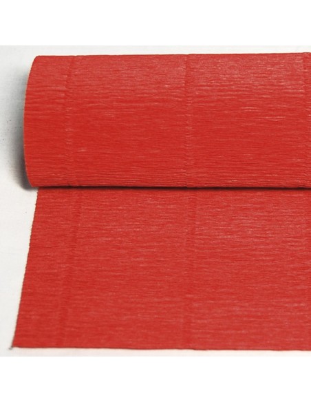 PAQ. 5 ROLLOS PAPEL PINOCHO 180 grm.RESIST.AL AGUA 50 cm.ancho x 2,50 m.largo ROJO VIVO