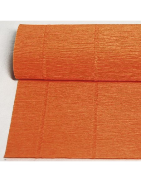 PAQ. 5 ROLLOS PAPEL PINOCHO 180 grm.RESIST.AL AGUA 50 cm.ancho x 2,50 m.largo NARANJA ( PVP 1.12