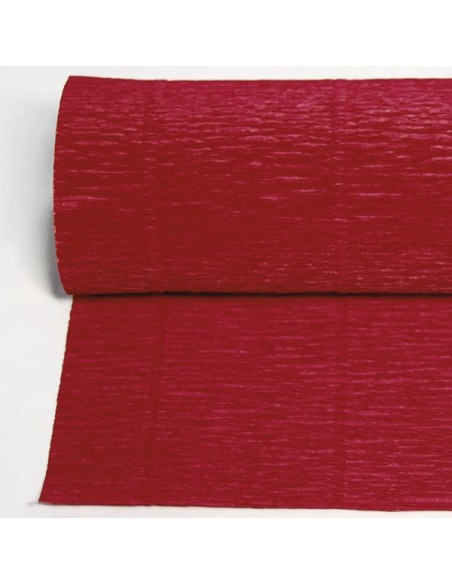 PAQ. 5 ROLLOS PAPEL PINOCHO 180 grm.RESIST.AL AGUA 50 cm.anchox2,50 m.largo ROJO OSCURO( PVP 1.12