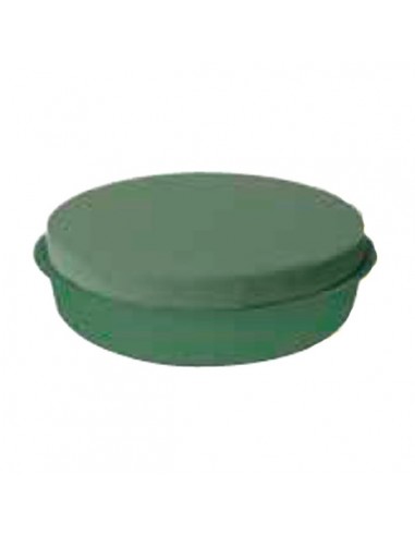 TARRINA CILINDRICA Ø.16 cm.+ MOSY VERDE