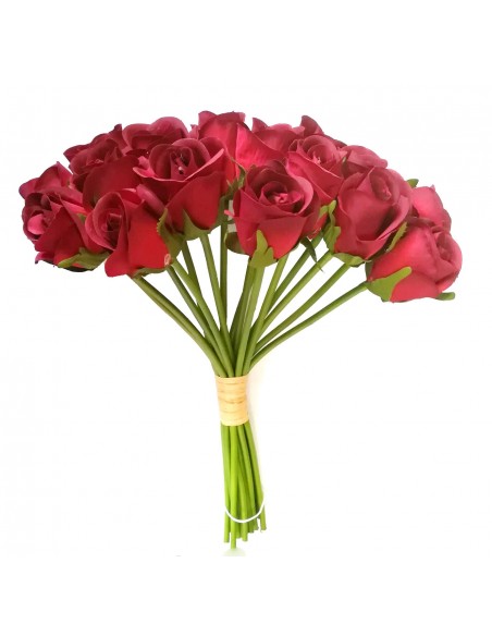 Mini bouquet de rosas blancas