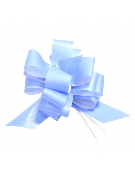 Lazo de Papel Kraft automático BLANCO 40 mm PAQUETE 30ud