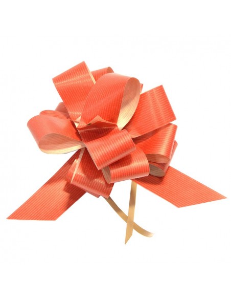 Lazo de Papel Kraft automático BLANCO 40 mm PAQUETE 30ud