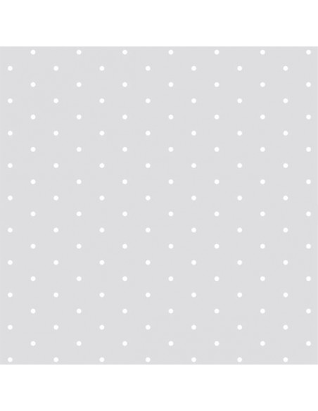 Celofán transparente 80 x 50 m puntos ordenados ROJO