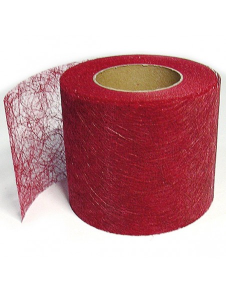 CINTA DE SIZOFLOR  80 mm x  25  m.  BURDEOS