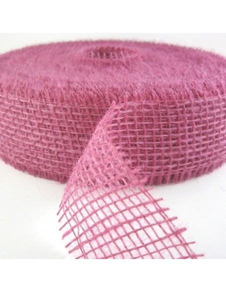 CINTA YUTE SIZOBAND 50 mm x  40 m.  "FUCSIA"