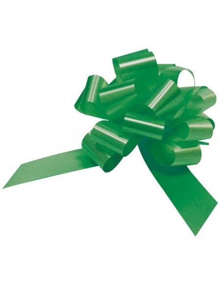 50 LAZOS AUTOMATICOS 30 mm.  Ø 130 mm. VERDE  800 (16x50)