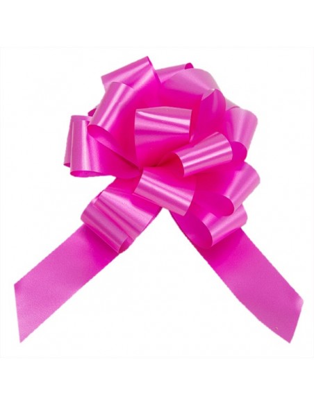 50 LAZOS AUTOMATICOS 30 mm.  Ø 130 mm. FUCSIA  800 (16x50)