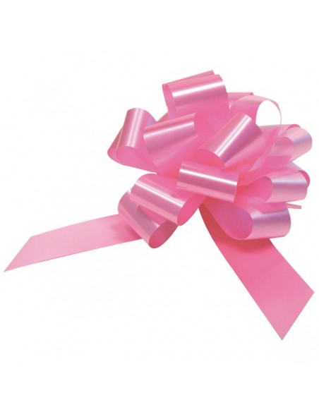 50 LAZOS AUTOMATICOS 50 mm.  Ø 190 mm.  ROSA  500 (10x50)