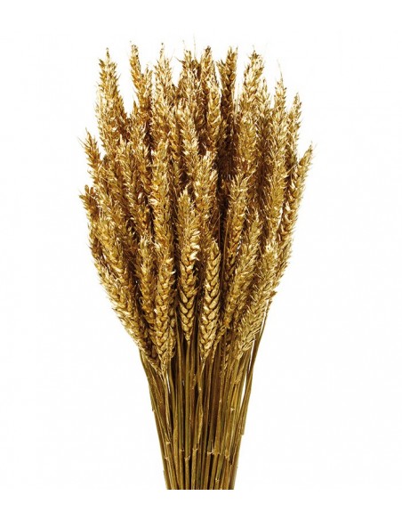 RAMILLETE TRIGO ORO METALIZADO 200 g. x 80 cm.