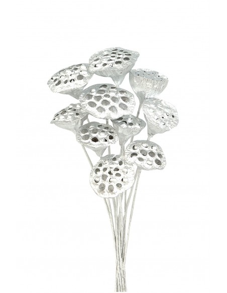 Lotus Grande Plata Metalizado