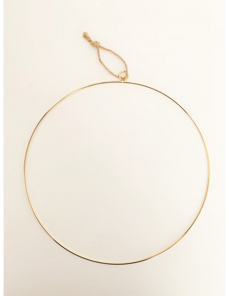 Aro Metal Dorado 30cm