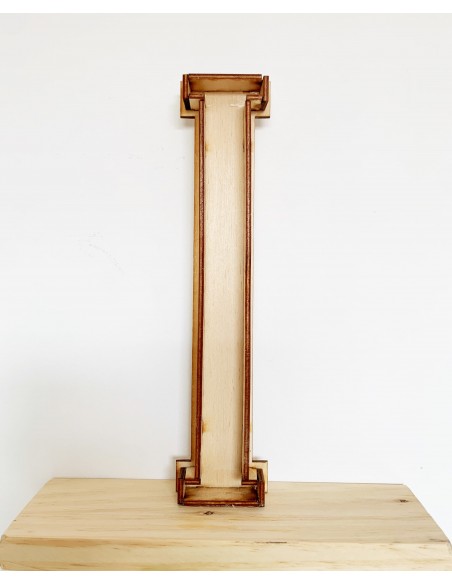 Letra de madera Abedul 27x25 cm (I,N,P,T,S)