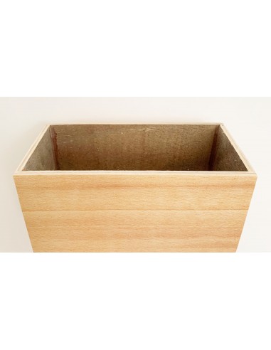 Caja de madera 10x20x10cm