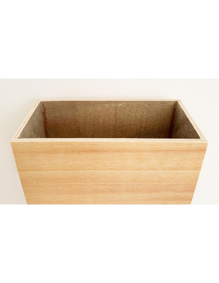 Caja de madera 10x20x10cm