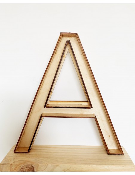 copy of Letra de madera Abedul 27x25 cm (A,B,C,D,F,G)