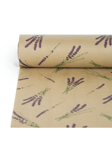 Bobina Papel Kraft 70x50m Lavanda