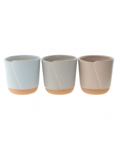 Maceta de cerámica Sira Ø13,2/9xH13,2cm surtido x3