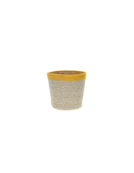 Cesta Nature Ø11,5/9xH9,5cm Amarillo