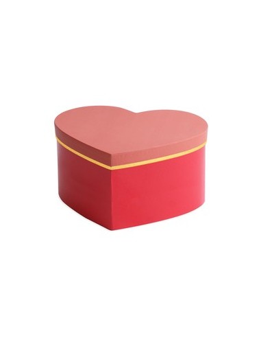 Caja Sombrero Lovelyn 20x25x10cm roja