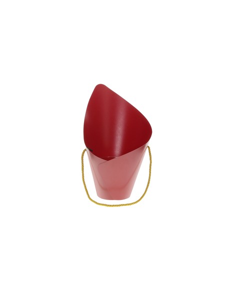 Cubre macetas classic 12cm roja