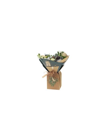 Ramo Kisses & Wishes 13x13x26cm (x10und) natural