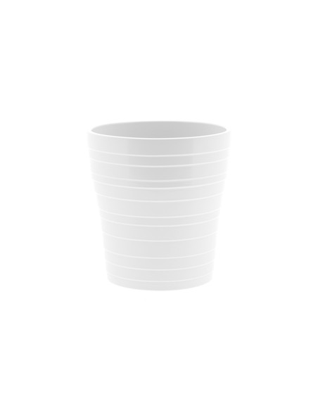 Maceta de cerámica Pino Ø13,3/9,8xH13,8cm blanco