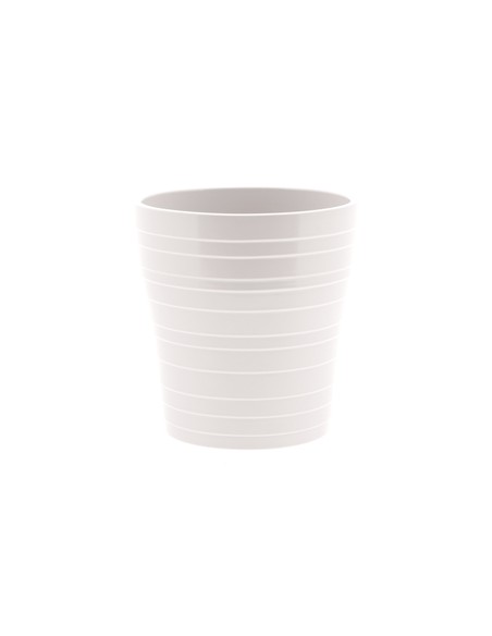 Maceta de cerámica Pino Ø13,3/9,8xH13,8cm crema