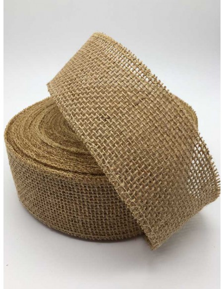 Cinta de yute Natural 5cm x 20m