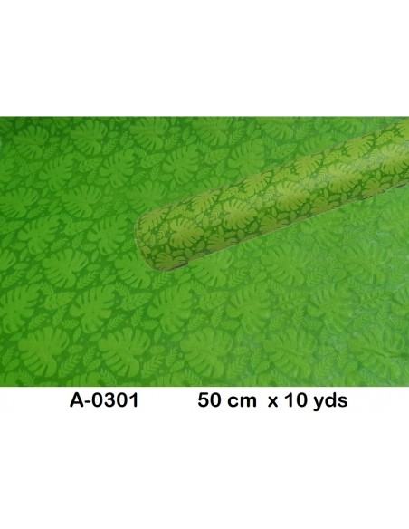 Envoltorio repelente al agua 50 cm x 10m Verde