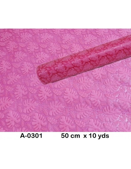 Envoltorio repelente al agua 50 cm x 10m Fucsia