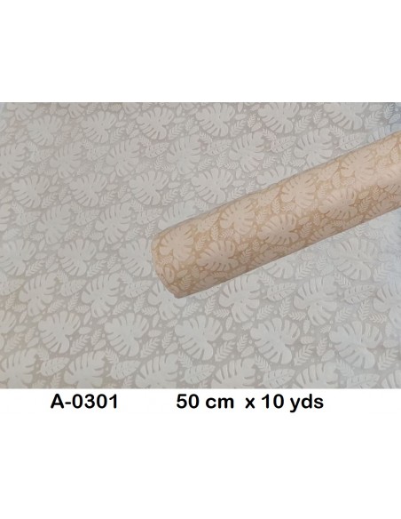 Envoltorio repelente al agua 50 cm x 10m Beige