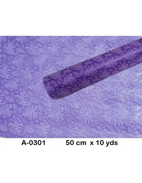 Envoltorio repelente al agua 50 cm x 10m Morado