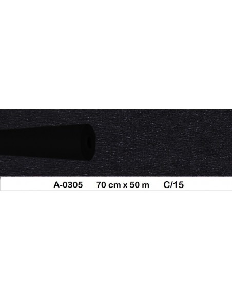 Non woven 70 cm. x 50 m.  Negro