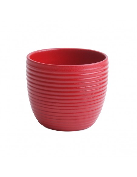 Maceta de cerámica Ribbel Ø10,3/6,5xH9cm roja