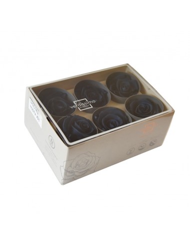 Rosa Estandar x6 uds azul 5,5cm